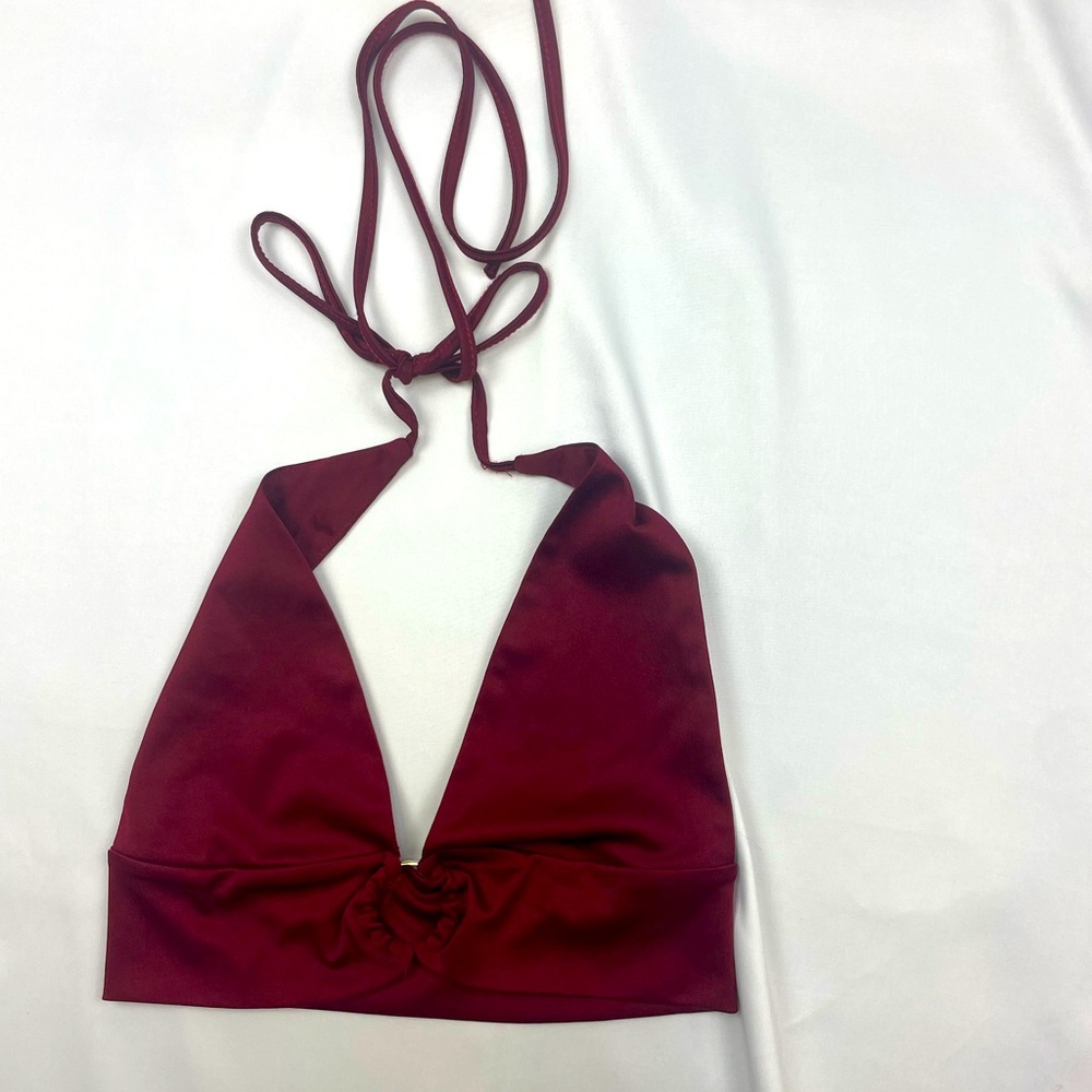 Amazon Haltered Crop Top